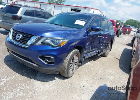 2017 Nissan Pathfinder S/Sv/Sl/Platinum z USA, uszkodzony, nr VIN 5N1DR2MN5HC610748
